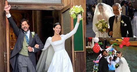 Wedding of Countess Vera Arrivabene and Count Briano .